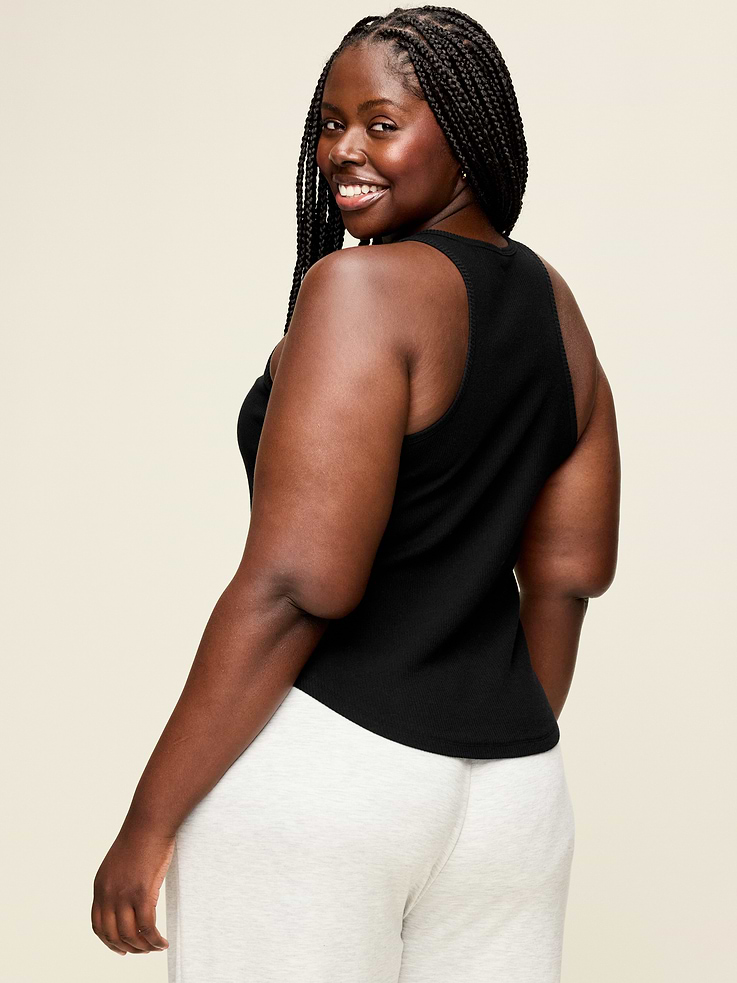 Image number 8 showing, CloudLite High-Neck Racerback Tank Top
