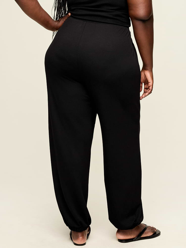 L'image numéro 3 présente Pantalon de jogging surdimensionné bouffant en molleton cocooning