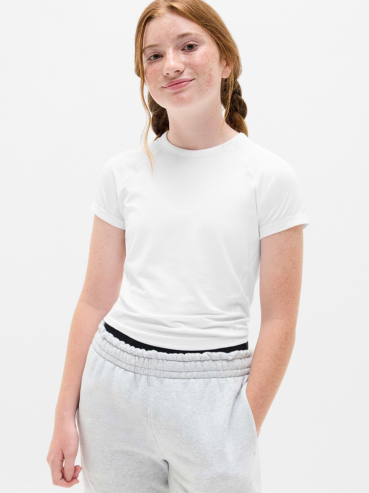 Image number 1 showing, Athleta Girl Power Up Sport Length Tee