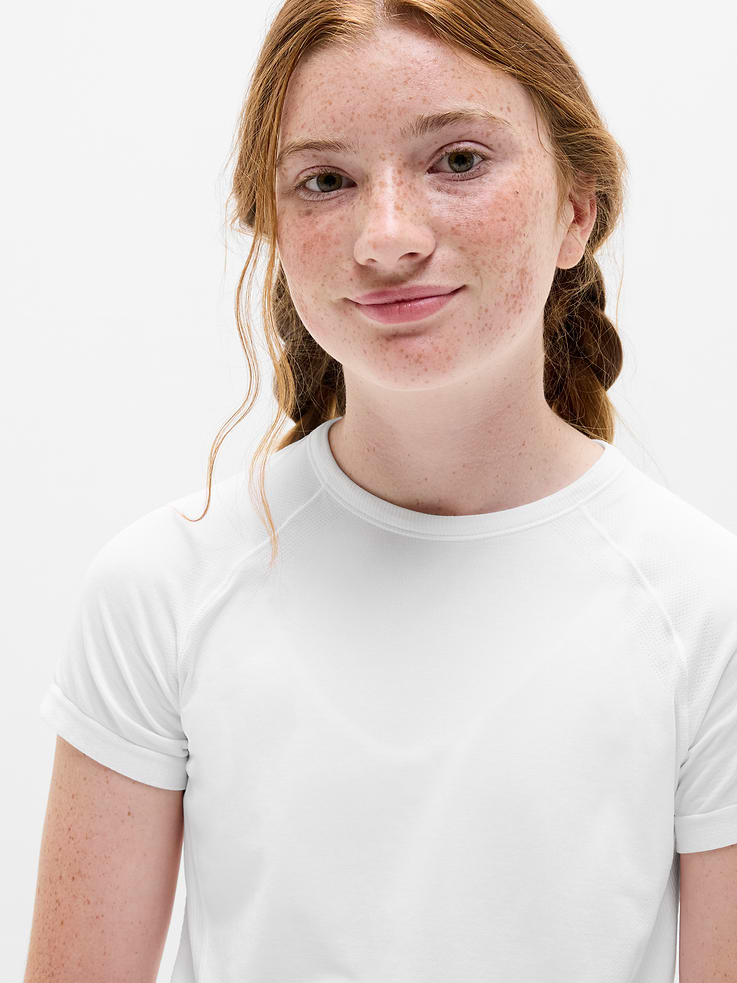 Image number 5 showing, Athleta Girl Power Up Sport Length Tee
