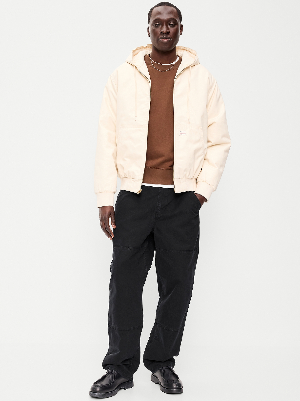 90s Loose Canvas Workwear Pants | Old Navy