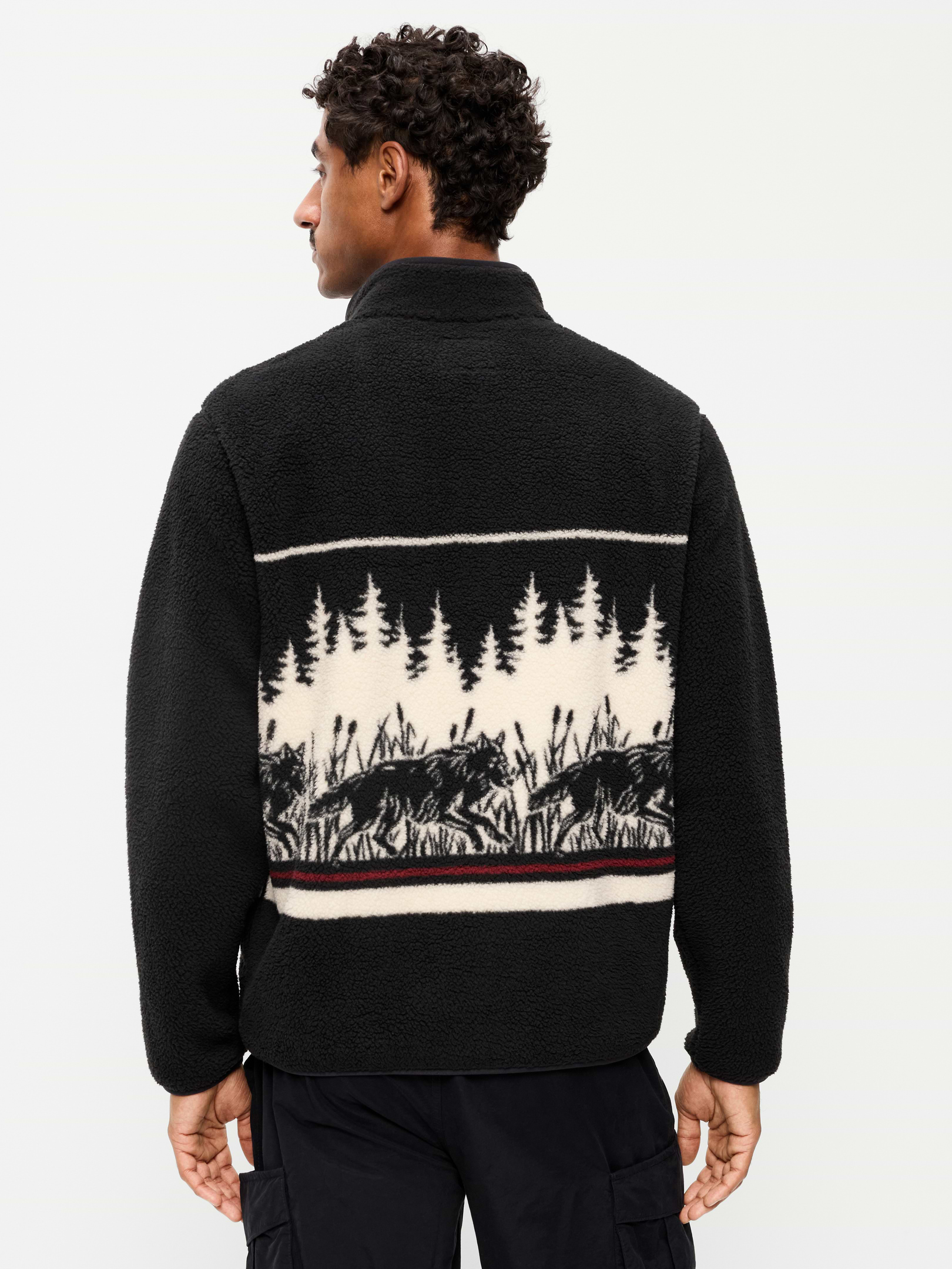 Sherpa Quarter Zip | Old Navy