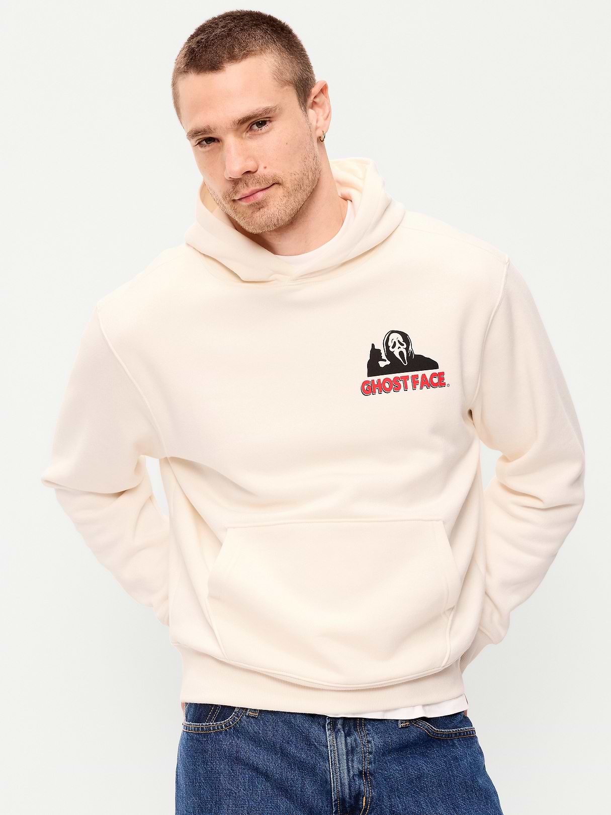 Ghost Face™ Pullover Hoodie | Old Navy
