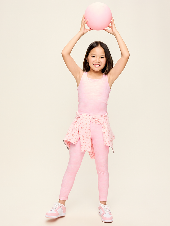 High-Waisted StudioSmooth 7/8 Leggings for Girls