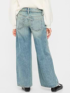 Image number 2 showing, Super Baggy Wide-Leg Jeans for Girls