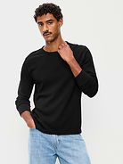 Image number 1 showing, Crew-Neck Waffle T-Shirt