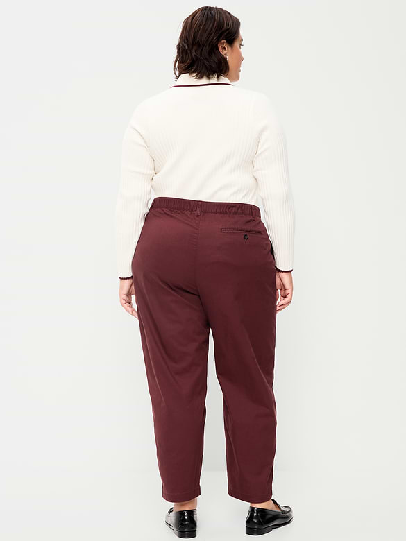 High-Waisted OGC Chino Tapered Straight Pants