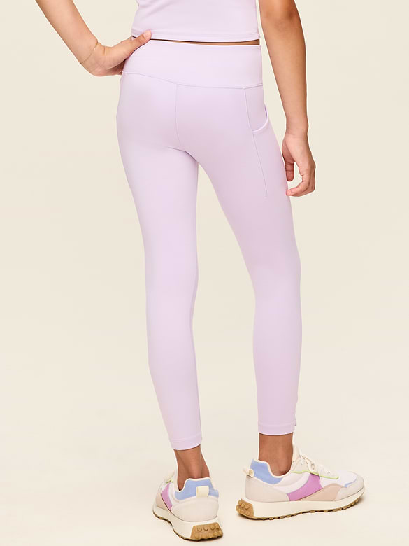 High-Waisted StudioSmooth 7/8 Leggings for Girls