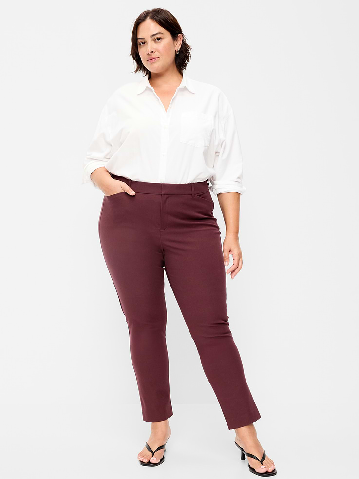 Image number 8 showing, High-Waisted Pixie Skinny Ankle Pants