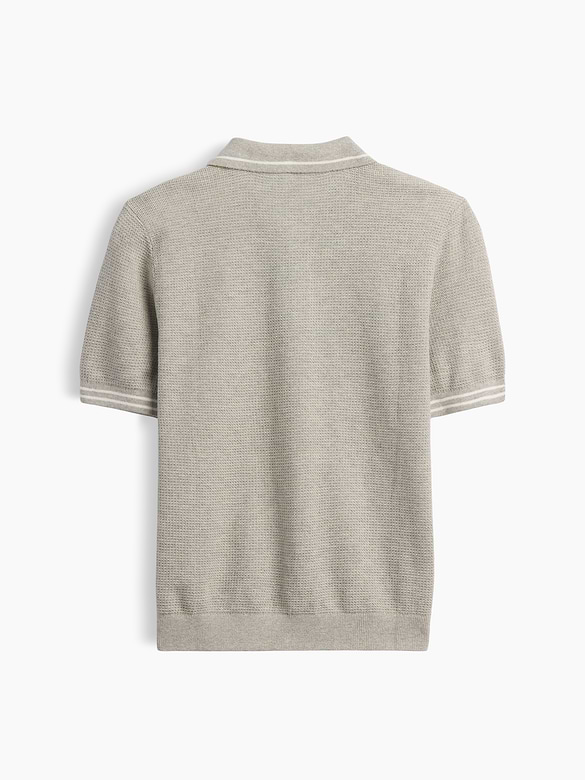 Kids Relaxed Sweater Polo Shirt