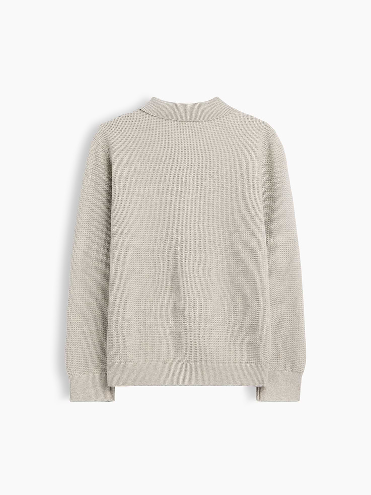 Image number 3 showing, Kids Relaxed Textured Polo Shirt