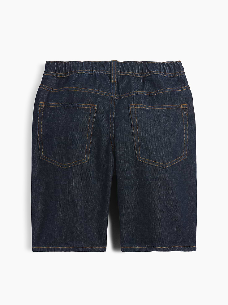 Image 3 of 3, Kids Pull-On Loose Denim Shorts