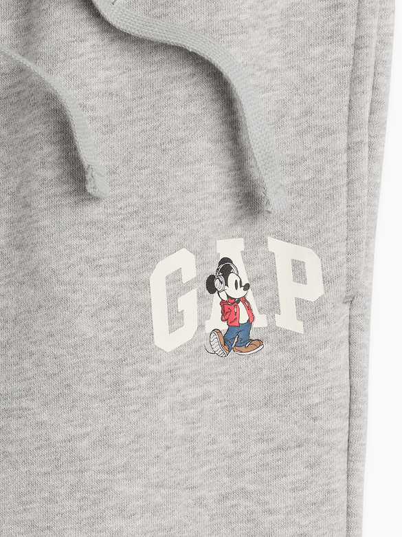 GapKids × Disney Mickey Mouse Relaxed Logo Joggers