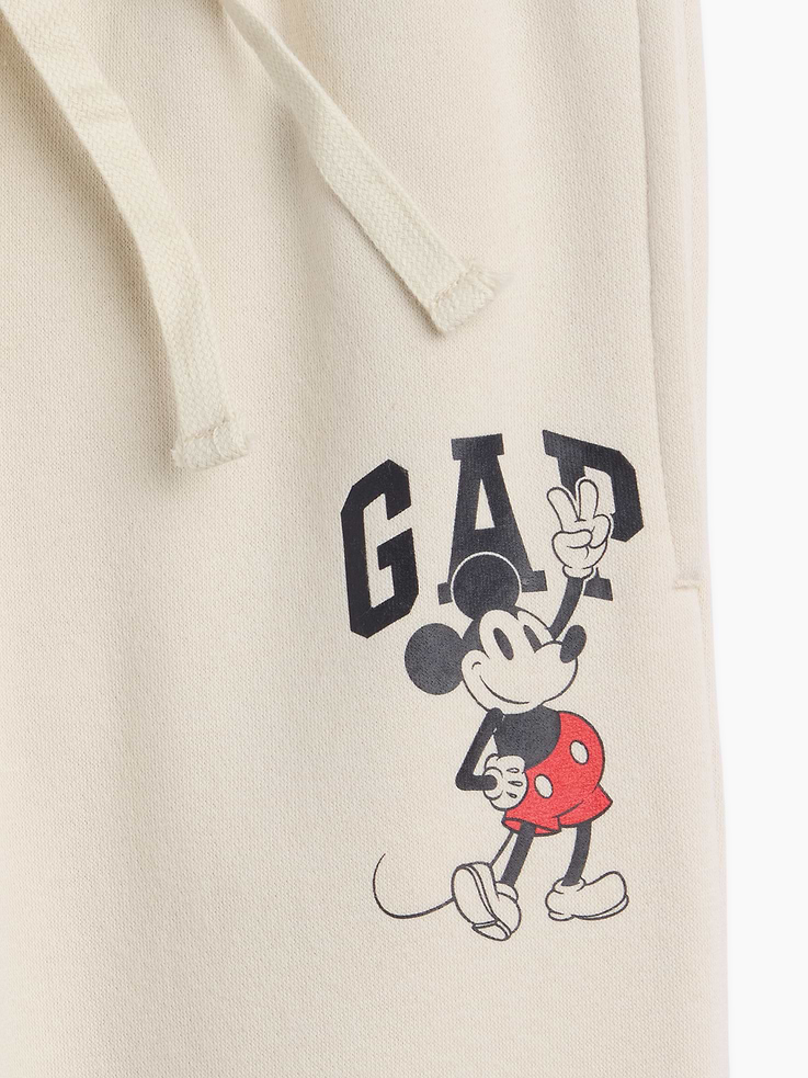 Image number 2 showing, GapKids × Disney Mickey Mouse Relaxed Logo Joggers