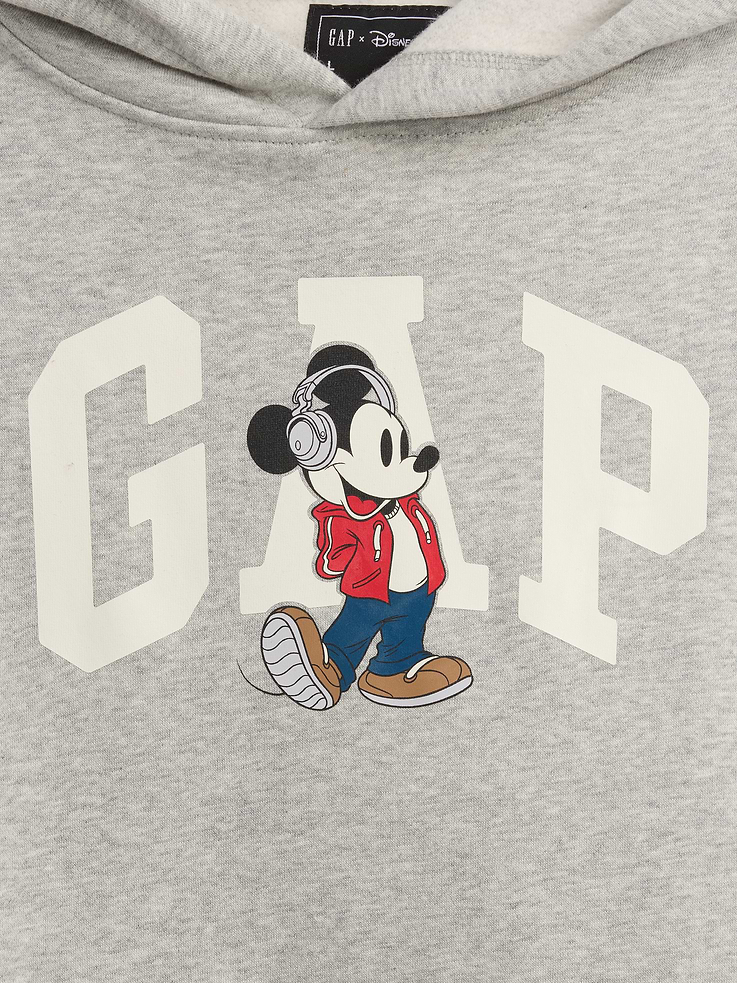 Image number 2 showing, GapKids × Disney Mickey Mouse Relaxed Logo Hoodie