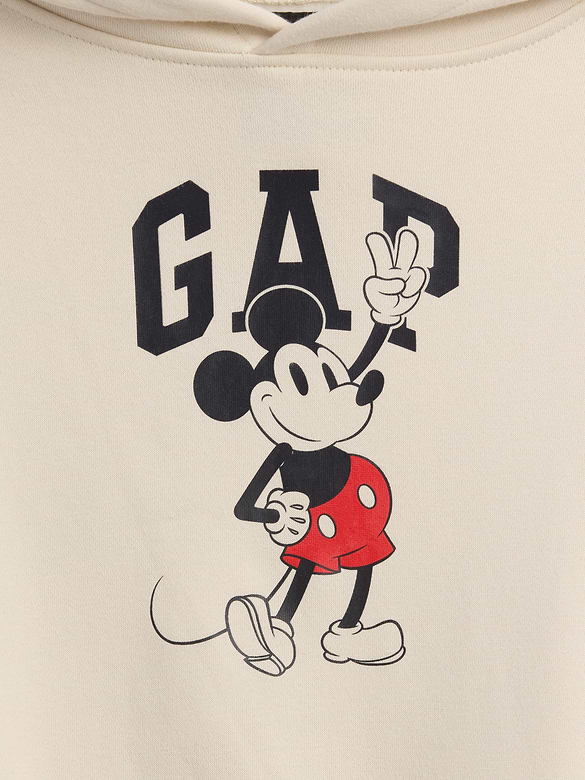 GapKids × Disney Mickey Mouse Relaxed Logo Hoodie