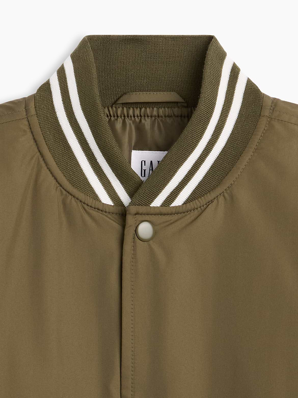 Kids Relaxed Varsity Jacket