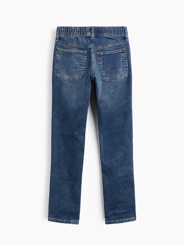 Kids Pull-On Slim Sweatpant Jeans
