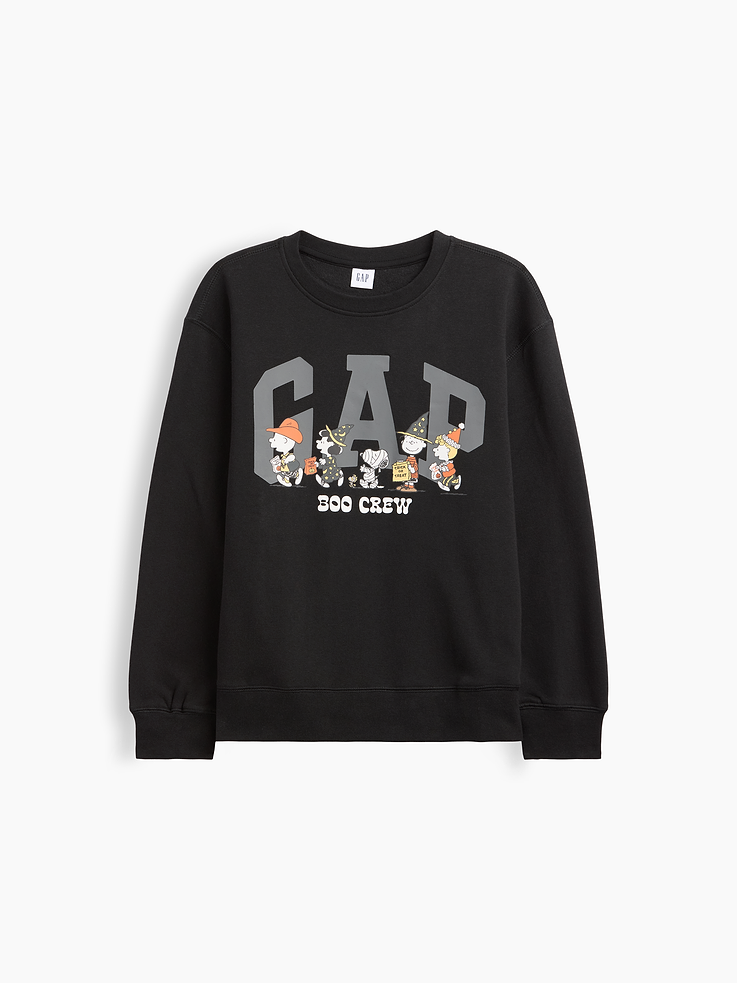 Image number 1 showing, GapKids Peanuts Relaxed Logo Sweatshirt
