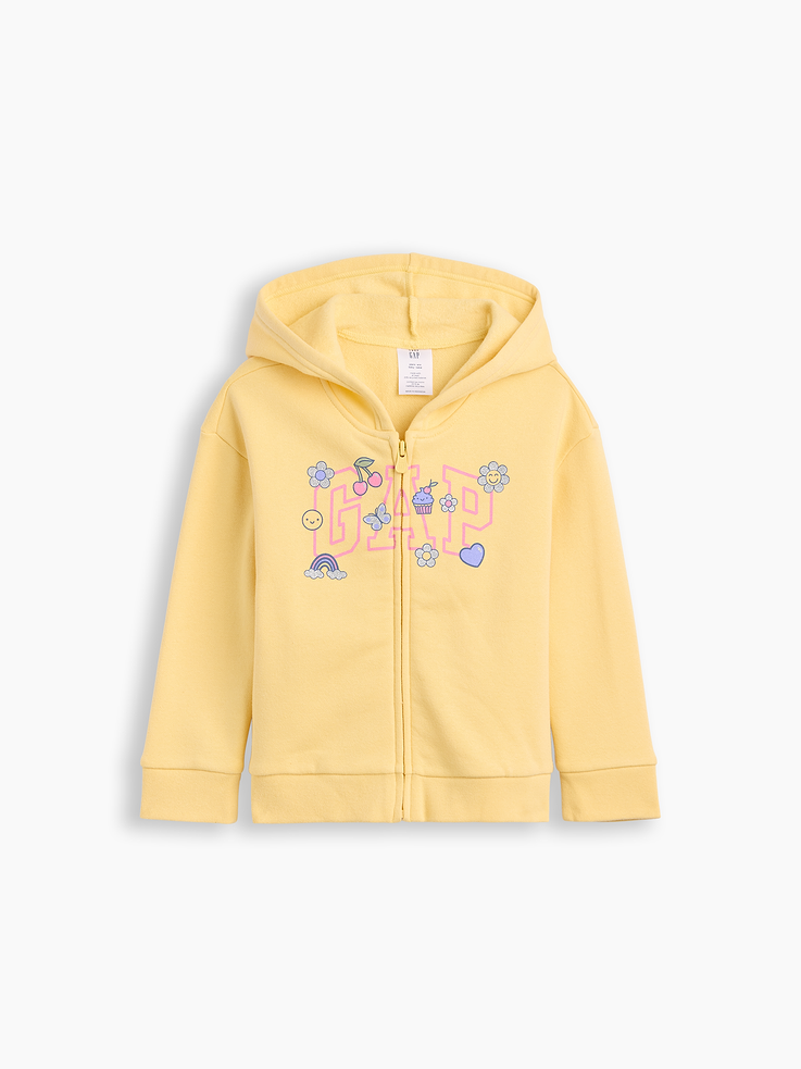 Image number 1 showing, babyGap Relaxed Print Logo Hoodie