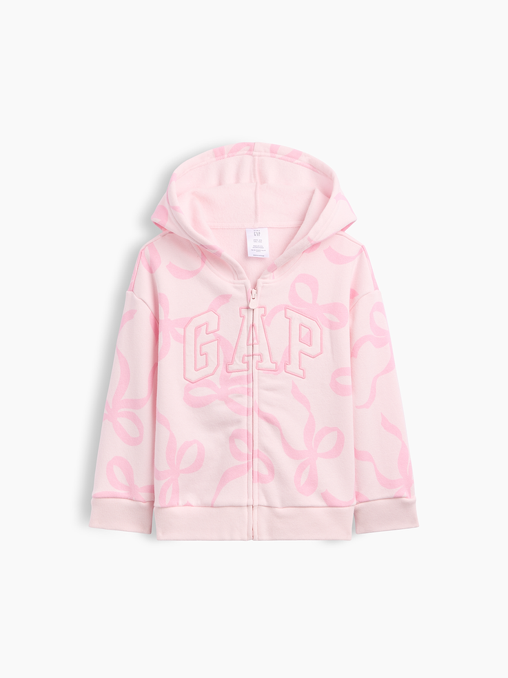 Image number 1 showing, babyGap Relaxed Logo Zip Hoodie