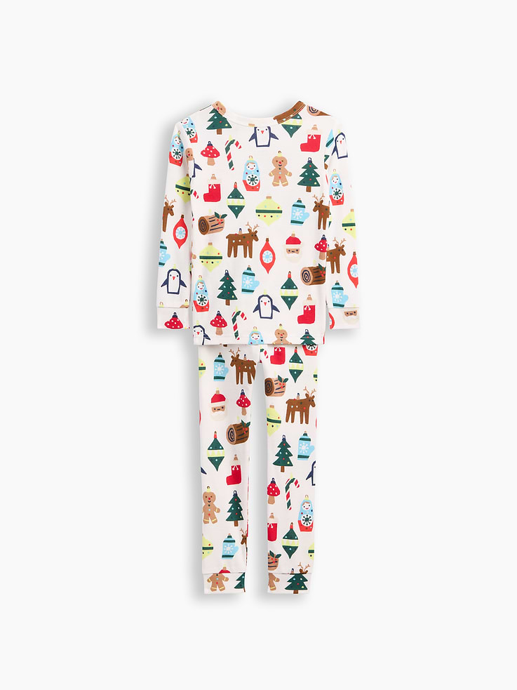 Image 4 of 4, Kids & babyGap X-Mas Print PJ Set