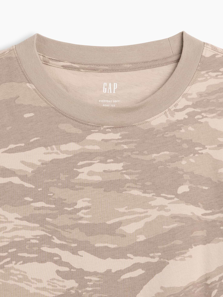 Image number 4 showing, Everyday Soft Boxy Crewneck T-Shirt