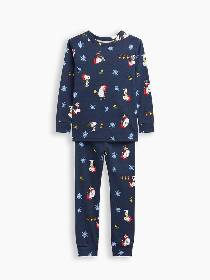Image number 3 showing, Kids & babyGap Peanuts X-Mas Print PJ Set
