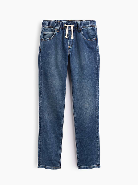 Kids Pull-On Slim Sweatpant Jeans