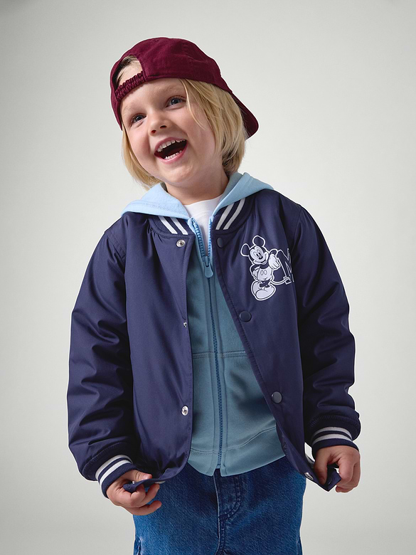 babyGap × Disney Mickey Mouse Varsity Jacket