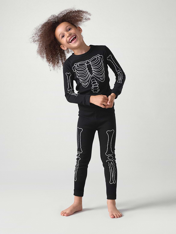 Kids & babyGap Glow-in-the-Dark Halloween PJ Set