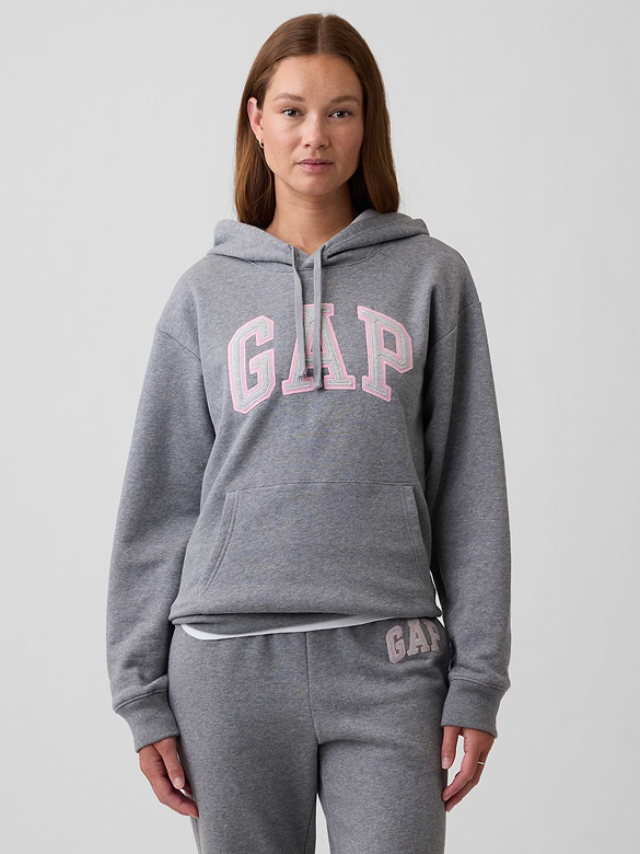 Relaxed Gap Logo Hoodie