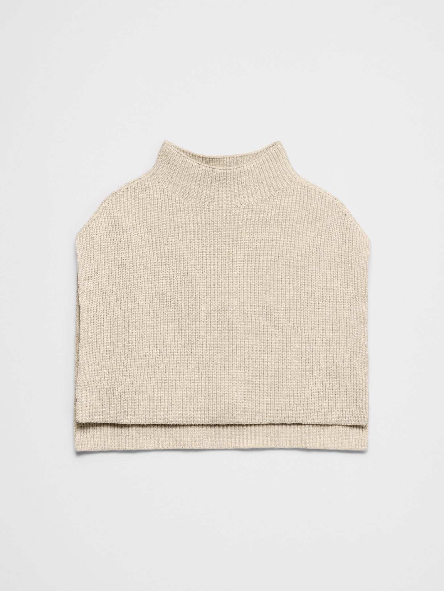 Image number 2 showing, Mock-Neck Sweater Bib