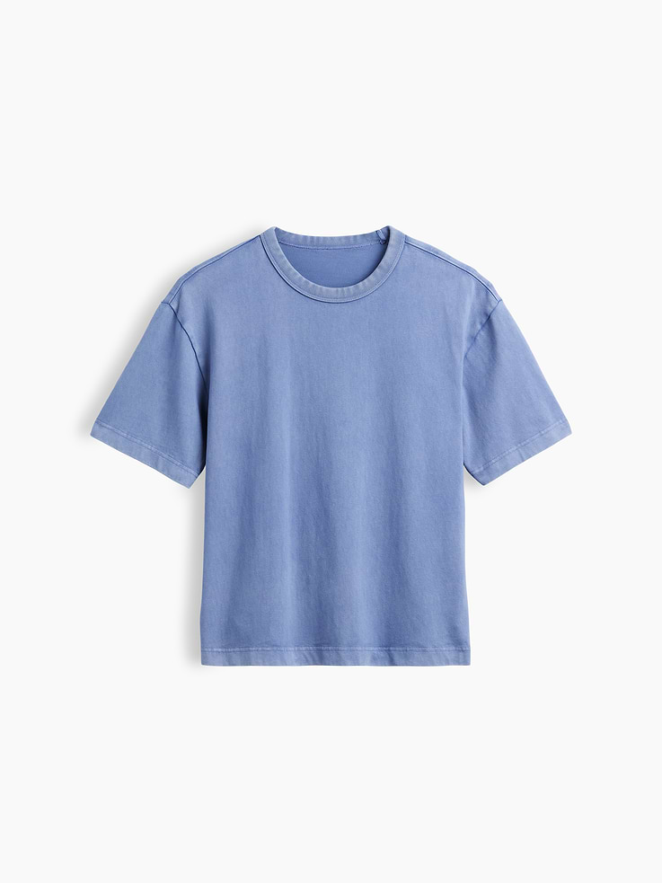 Image number 5 showing, Adult Heavyweight Crop T-Shirt