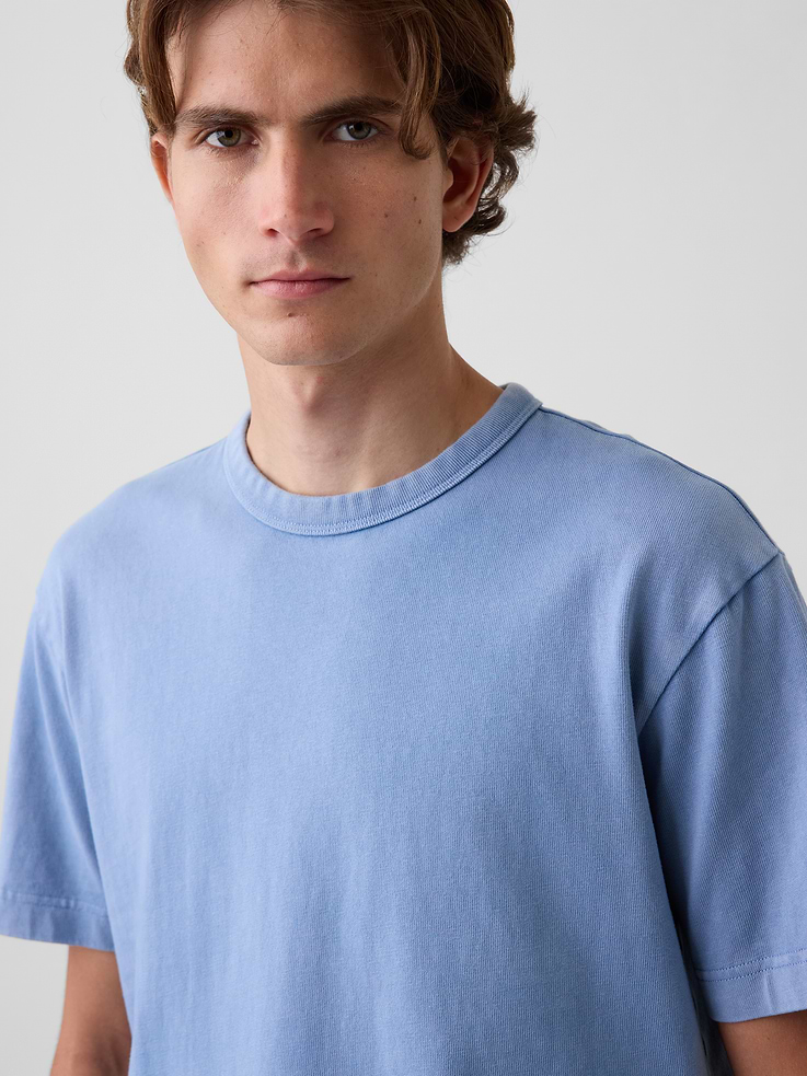Image number 4 showing, Adult Heavyweight Crop T-Shirt