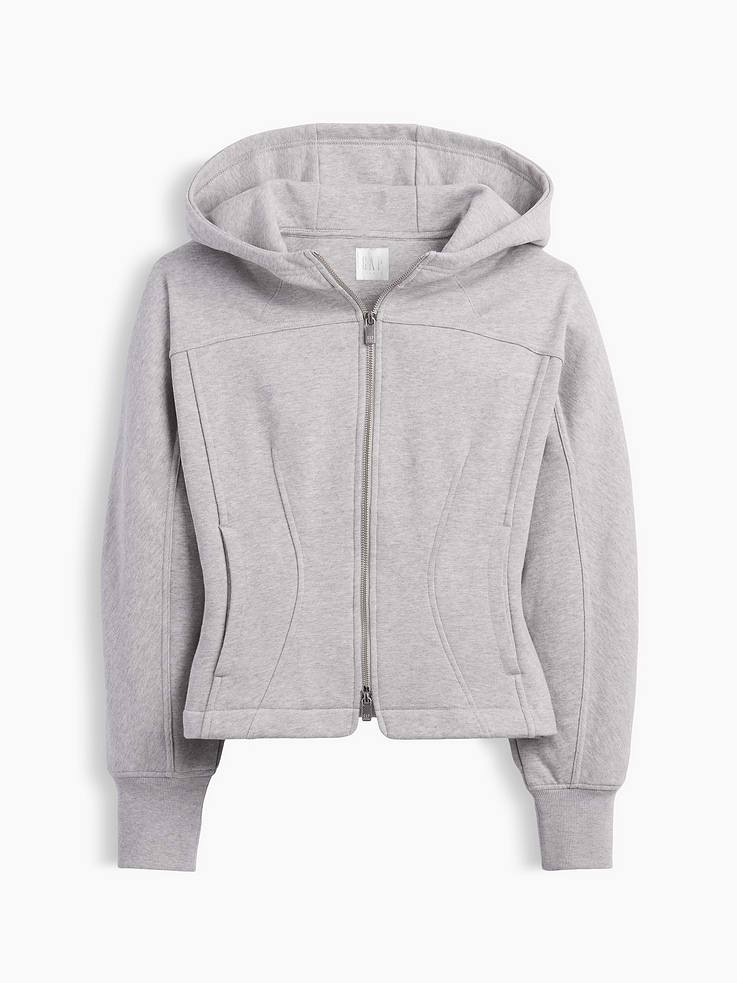 Image number 7 showing, GapStudio Structured Zip Hoodie