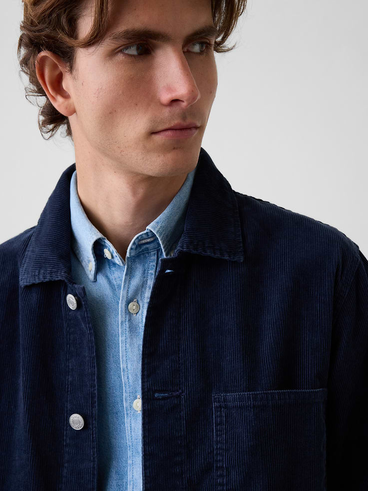 Image number 4 showing, Corduroy Shirt Jacket