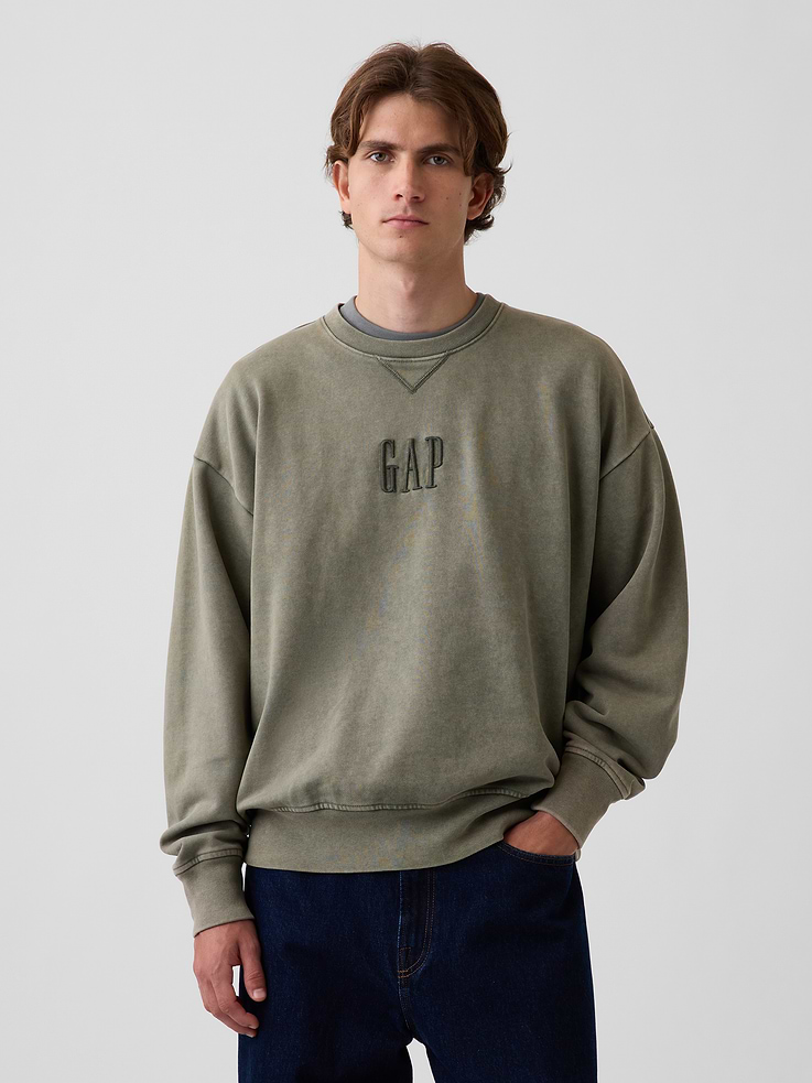 Image number 1 showing, Heavyweight Oversized Logo Sweatshirt