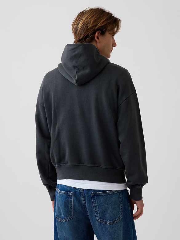 Heavyweight Oversized Logo Hoodie