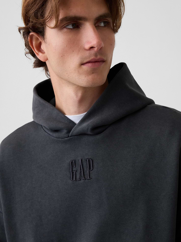 Image number 4 showing, Heavyweight Oversized Logo Hoodie
