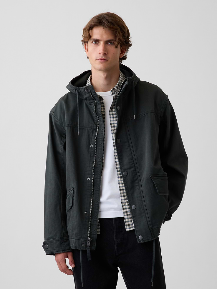 Image number 1 showing, Oversized Utility Jacket