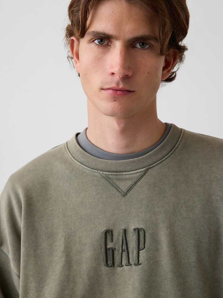 Image number 4 showing, Heavyweight Oversized Logo Sweatshirt