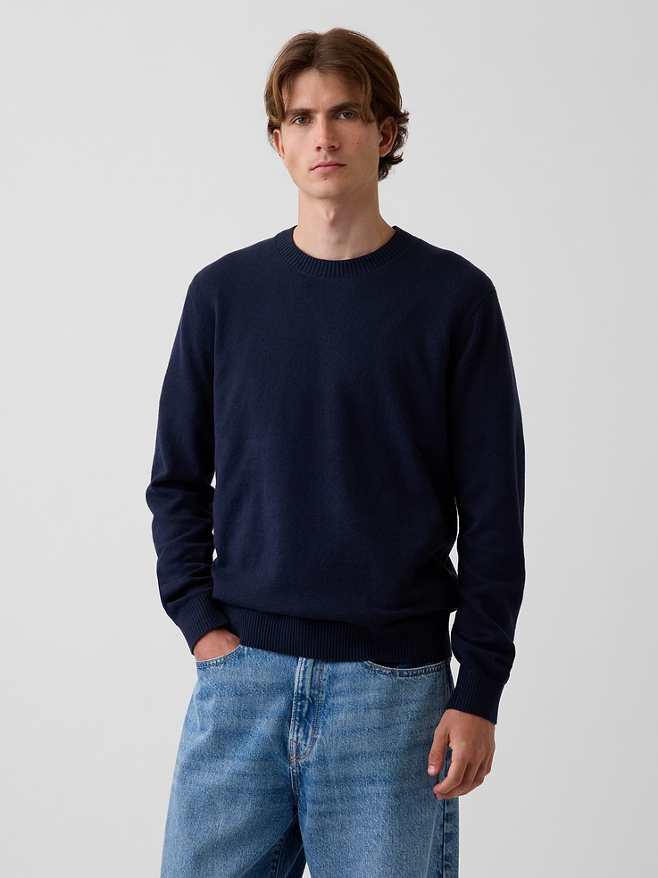 Image number 1 showing, CashSoft Crew Sweater