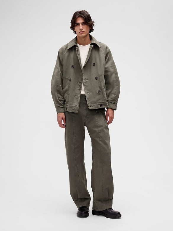 GapStudio Herringbone Baggy Pants