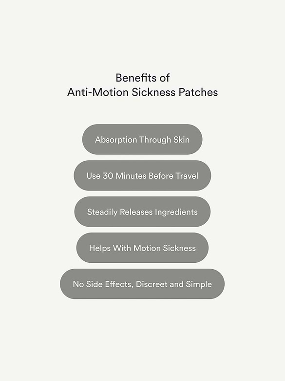 Kind Patches Anti-Motion Sickness Patches