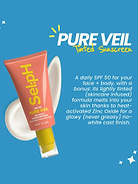 Image number 3 showing, Selph Pure Veil Spf 50 Sheer Tinted Sunscreen