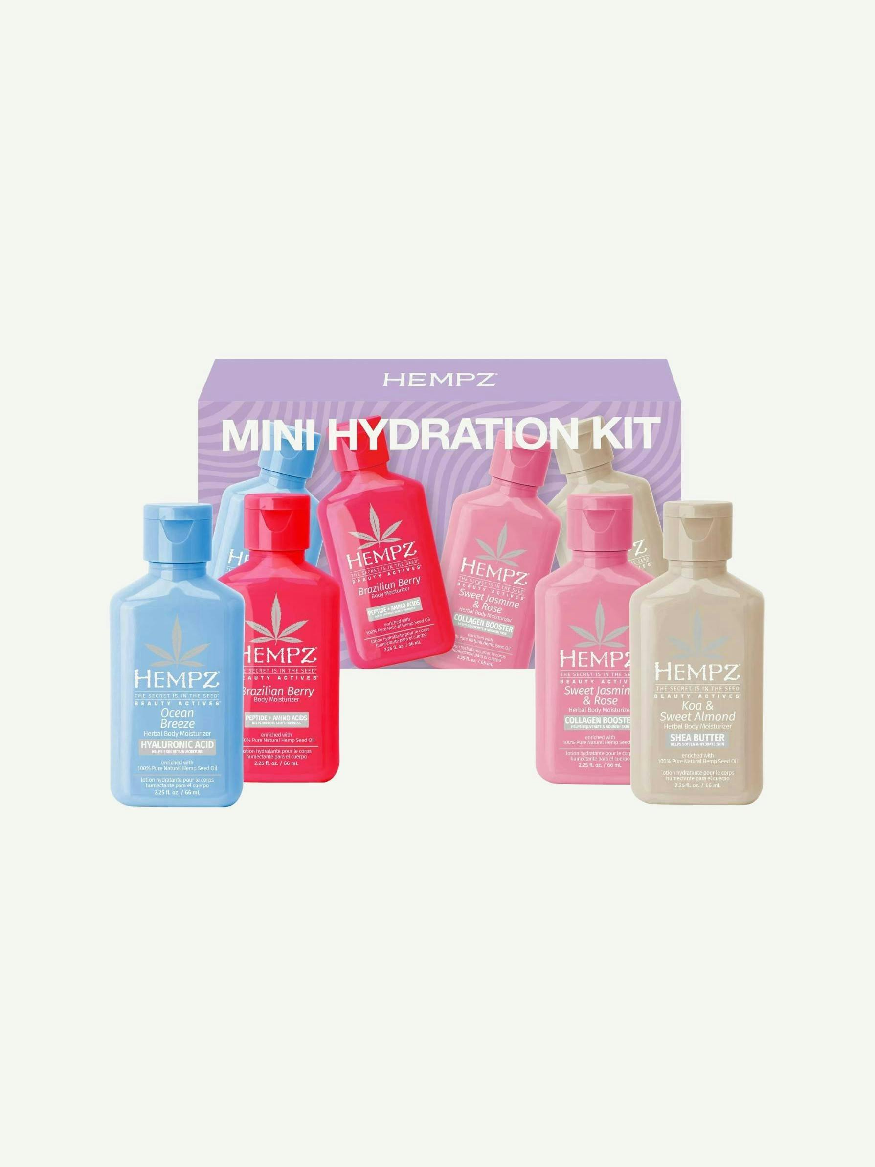Image number 1 showing, Hempz Mini Hydration Kit - Beauty Actives