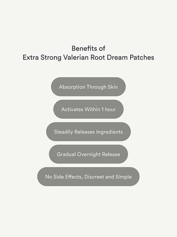 Kind Patches Dream Patches Extra Strong - Valerian Root