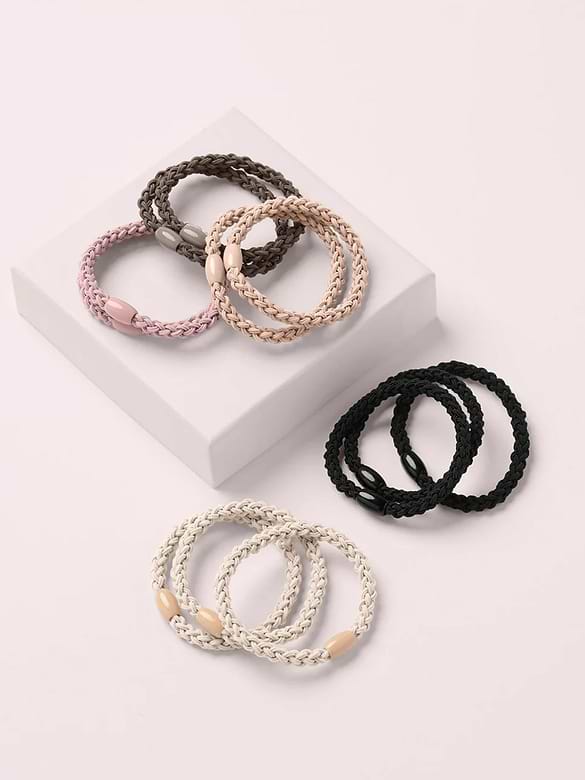 The Hair Edit Braided Bands Hair Ties Set