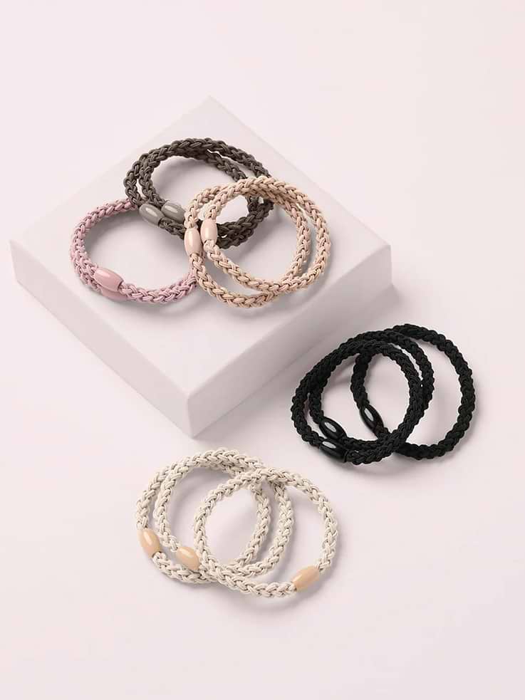 Image number 4 showing, The Hair Edit Braided Bands Hair Ties Set